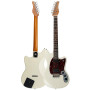 GUITARE ELECTRIQUE NOUVELLE GÉNÉRATION AVEC MULTI-EFFETS DSP INTÉGRÉS - E1000 - VINTAGE WHITE - FLAMMA®