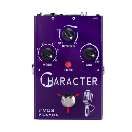 PÉDALE D'EFFETS - CHARACTER - FV03 - FLAMMA®