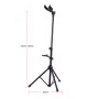 STAND SIMPLE PLIABLE AUTO-BLOQUANT & BARRE D'APPUI POUR GUITARE - SWU4B - SWIFF®