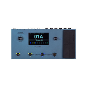 MULTI-EFFETS DSP INTÉGRÉ POUR GUITARE ELECTRIQUE - FX200 - GRAY - FLAMMA®