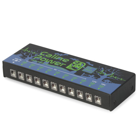 ALIMENTATION ISOLÉE ULTRA PLATE 10 SORTIES - CP207 - CALINE®