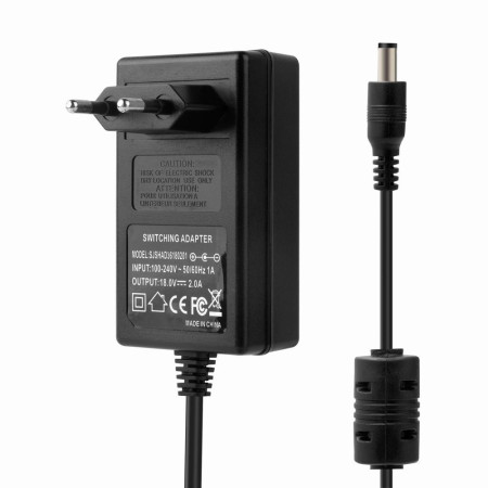 ALIMENTATION 18V 2A AVEC FILTRE ANTI-PARASITE - CALINE®